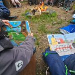 Kinder Buch anschauen Feuer